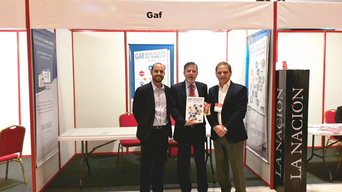 GAF presente en las exposiciones de franquicias de Bolivia y Paraguay